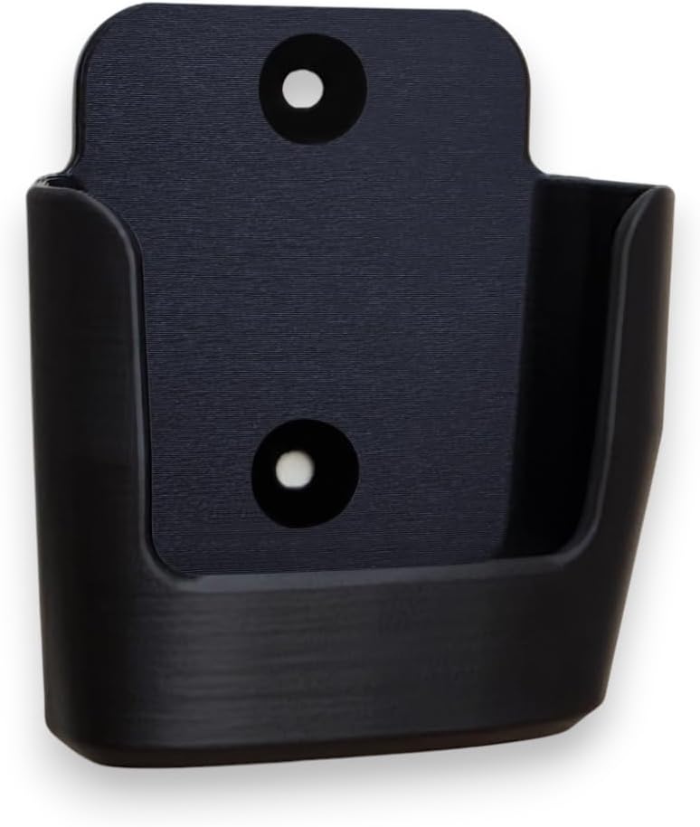Makesus Fan Remote Holder Wall Mount Bracket for Merwry Home Decorators Collection Ceiling Fan Remote Control (1 Pk BLK) - Image 1